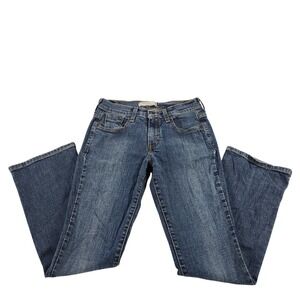 Levis 515 Bootcut Jeans Womens 4 S/C Medium Wash Blue Denim Stretch 515-0211